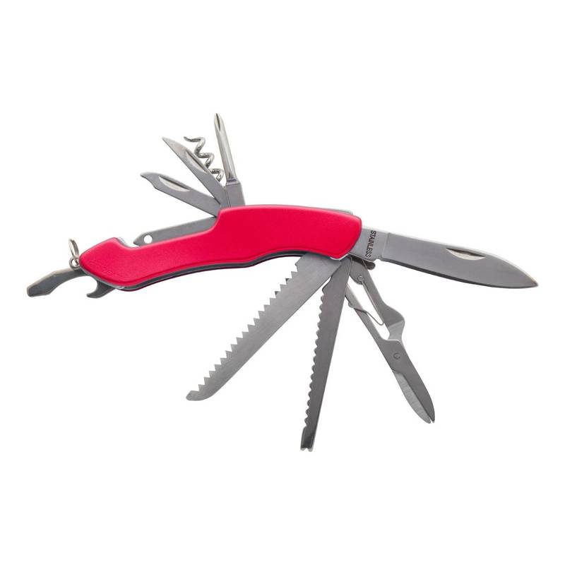 Breithorn mini multifunkčný nôž, 8 funkcií, červená Breithorn mini multifunkčný nôž, 8 funkcií, červená