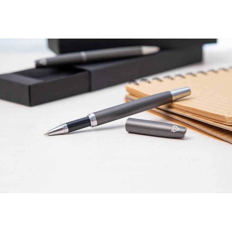 Redivi kovové kuličkové pero, šedá Redivi kovové kuličkové pero, šedá