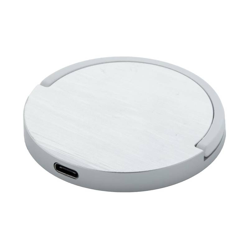 RaluHold magnetická bezdrôtová nabíjačka, sivá strieborná RaluHold magnetická bezdrôtová nabíjačka, sivá strieborná