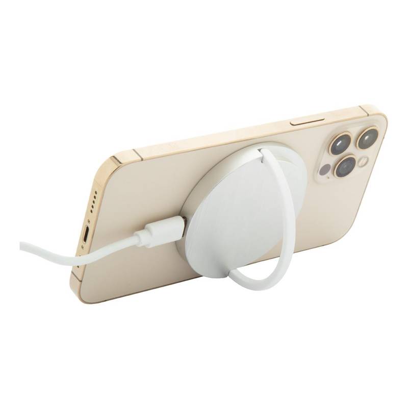 RaluHold magnetická bezdrôtová nabíjačka, sivá strieborná RaluHold magnetická bezdrôtová nabíjačka, sivá strieborná