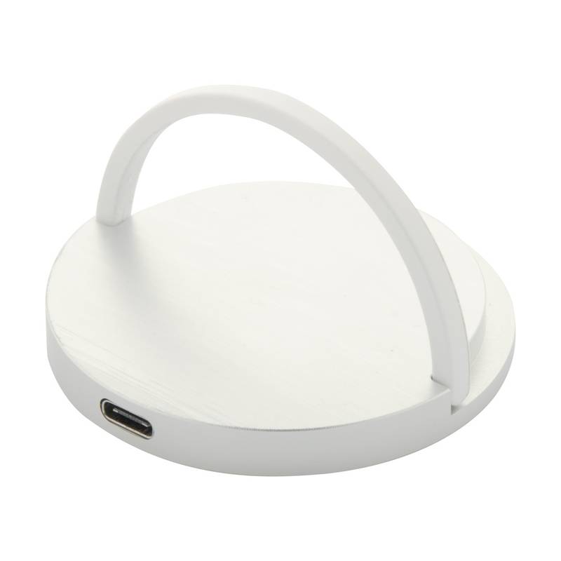 RaluHold magnetická bezdrôtová nabíjačka, sivá strieborná RaluHold magnetická bezdrôtová nabíjačka, sivá strieborná