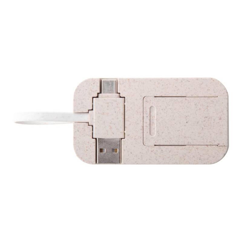 Holbaru USB hub, hnedá Holbaru USB hub, hnedá