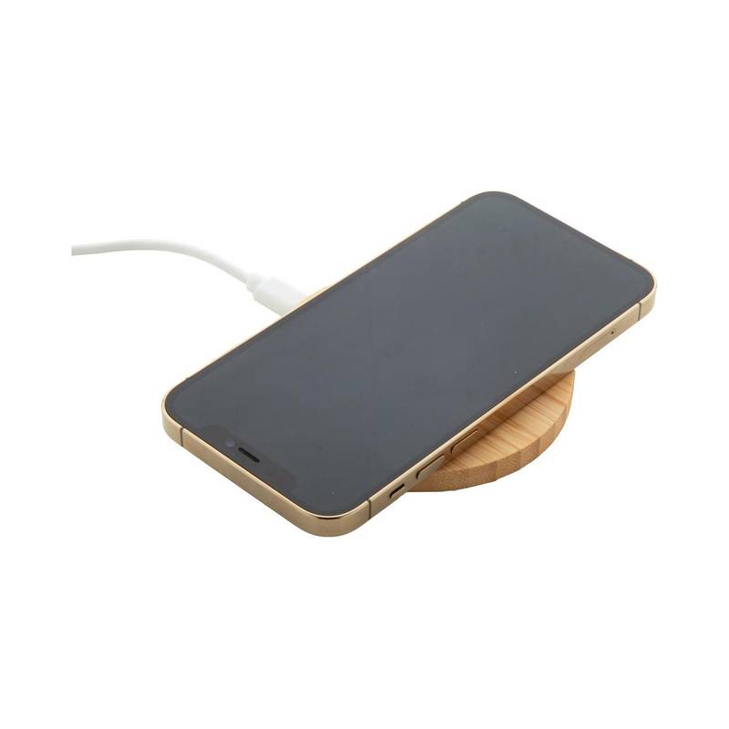 Wirbo Plus bezdrátová nabíječka, hnědá Wirbo Plus bezdrátová nabíječka, hnědá