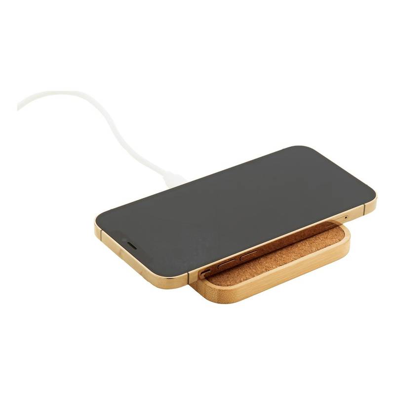 Crompe bezdrátová nabíječka, hnědá Crompe bezdrátová nabíječka, hnědá