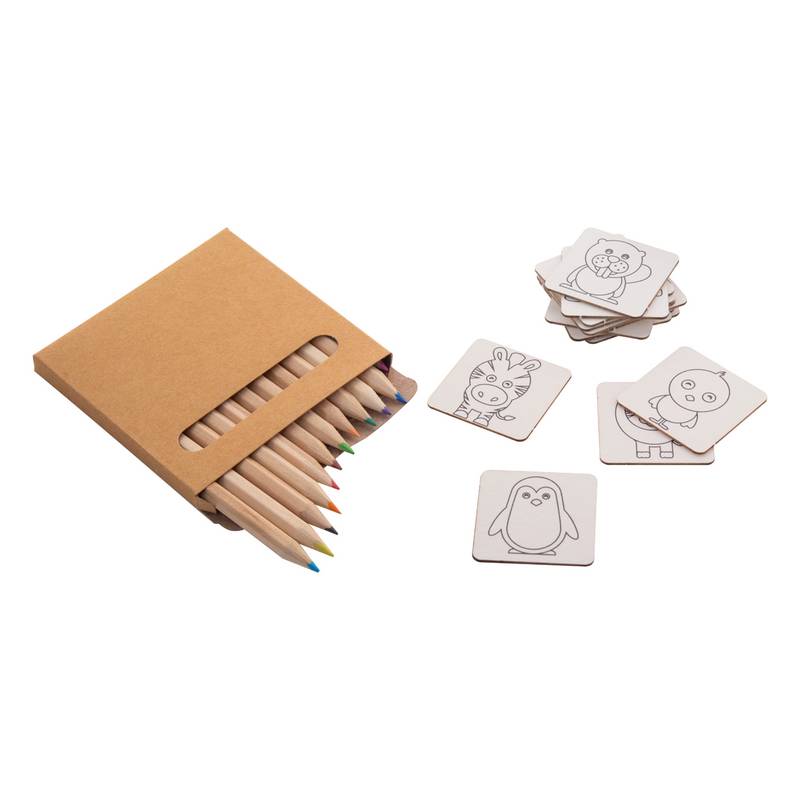 Colormor pexeso k vybarvení, zvířátka, hnědá Colormor pexeso k vybarvení, zvířátka, hnědá