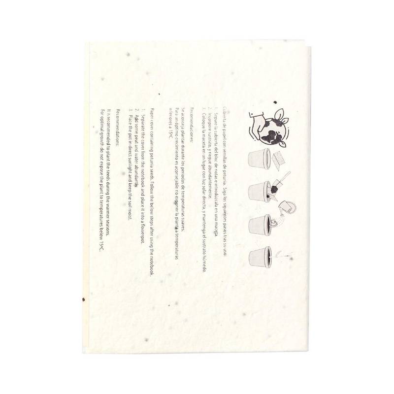 Albot blok z papíru ze semen, bílá Albot blok z papíru ze semen, bílá