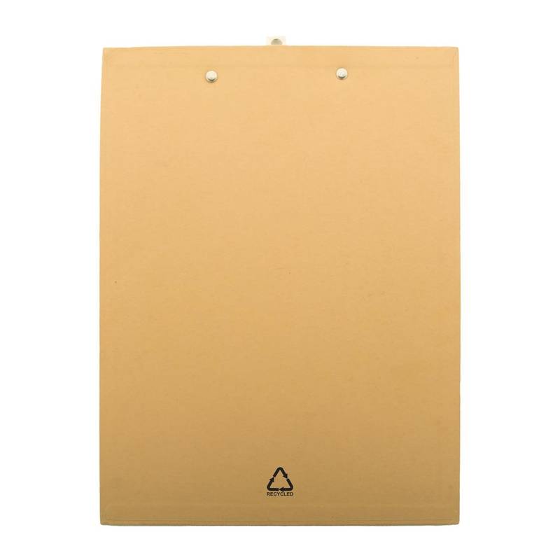 Clippa podložka na písanie s klipom, hnedá natural Clippa podložka na písanie s klipom, hnedá natural