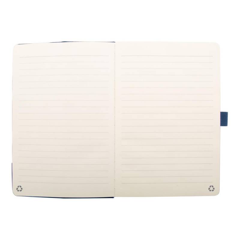 Chatem RPET blok s bezdrátovou nabíječkou, modrá tmavá Chatem RPET blok s bezdrátovou nabíječkou, modrá tmavá