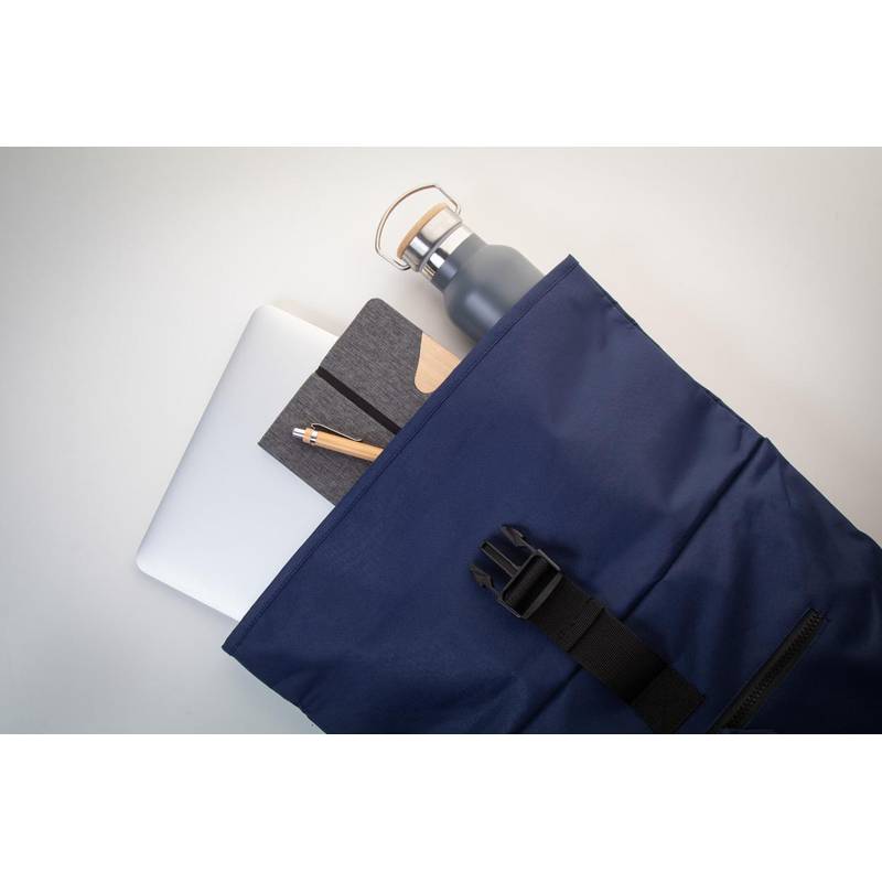 Rollex RPET batoh, modrá tmavá Rollex RPET batoh, modrá tmavá