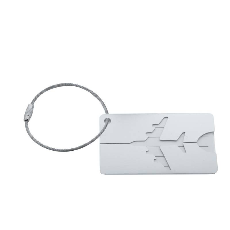 Orlando visačka na zavazadla, šedá stříbrná Orlando visačka na zavazadla, šedá stříbrná