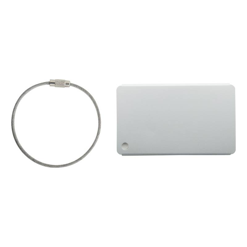 Orlando visačka na zavazadla, šedá stříbrná Orlando visačka na zavazadla, šedá stříbrná