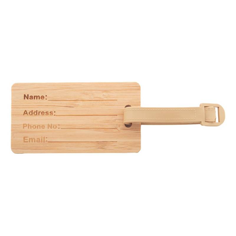 Jakarta visačka na zavazadla, hnědá Jakarta visačka na zavazadla, hnědá