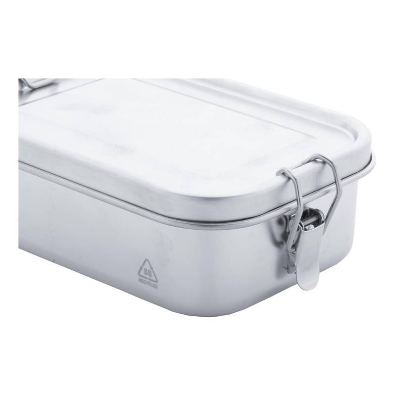 Risaiku box na jídlo, šedá stříbrná Risaiku box na jídlo, šedá stříbrná