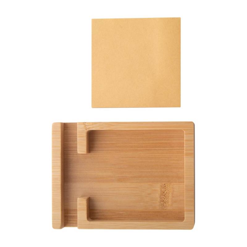 Matsu stojanček na mobil s bločkom, hnedá Matsu stojanček na mobil s bločkom, hnedá