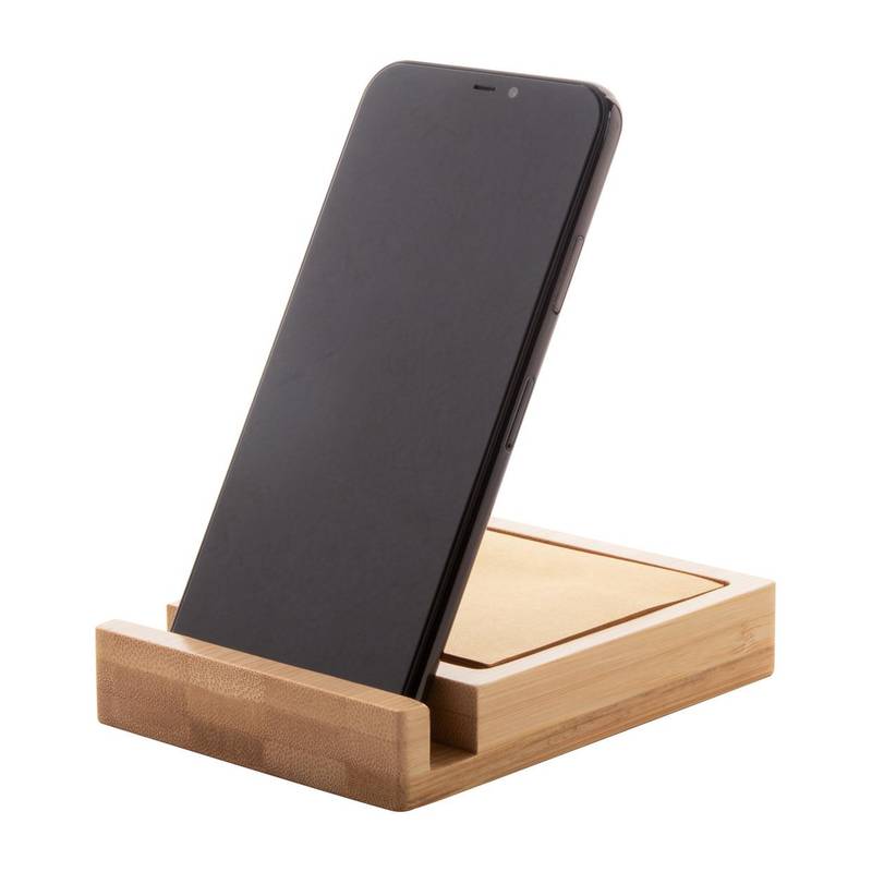 Matsu stojanček na mobil s bločkom, hnedá Matsu stojanček na mobil s bločkom, hnedá