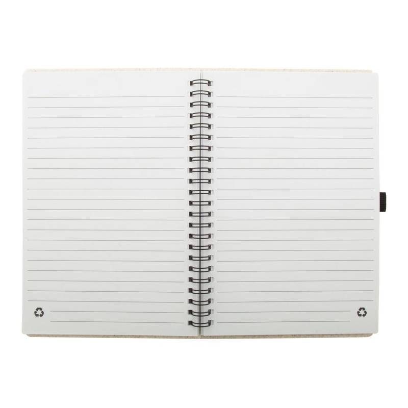 WheaNote A5 blok, hnědá natural WheaNote A5 blok, hnědá natural