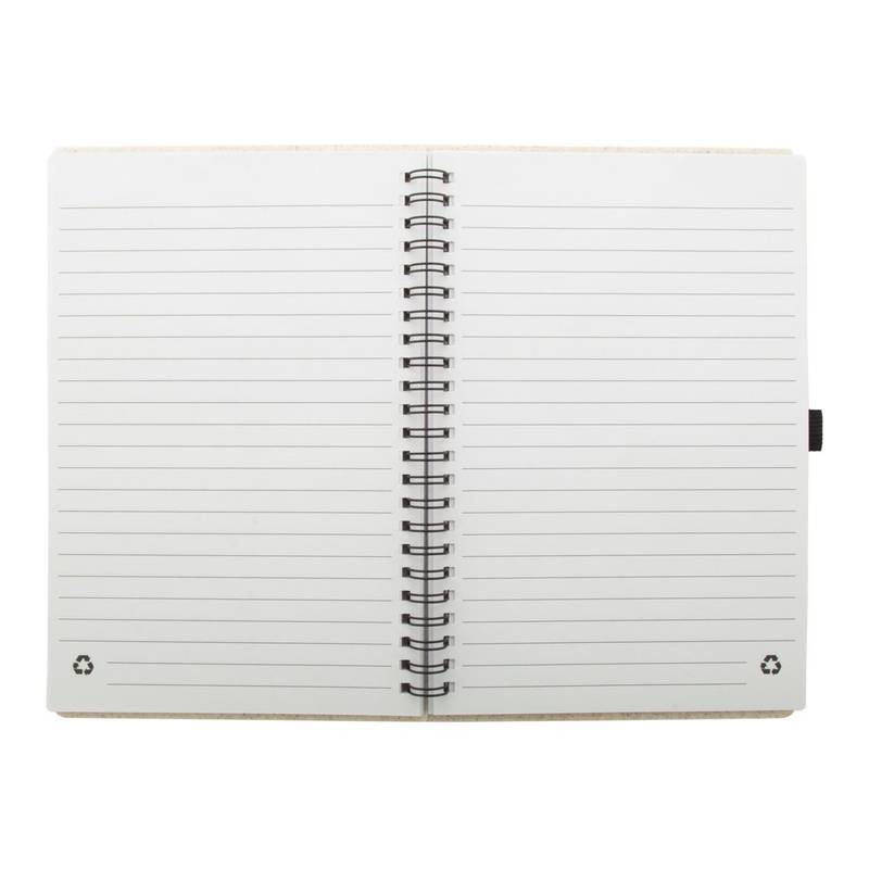 WheaNote A5 blok, hnědá natural WheaNote A5 blok, hnědá natural