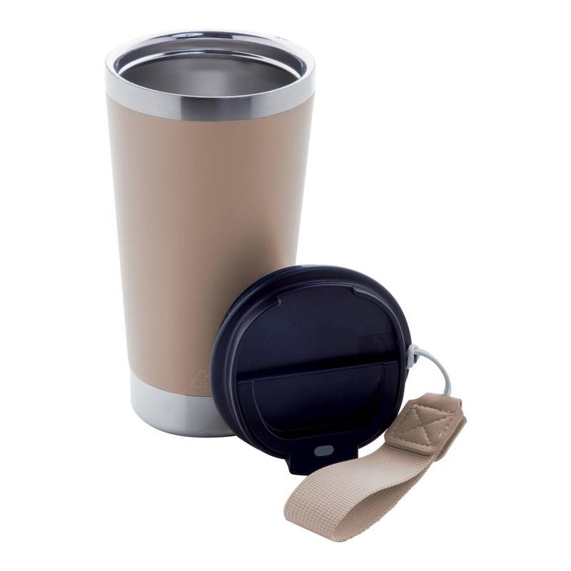 Pacama termohrnček, hnedá natural Pacama termohrnček, hnedá natural