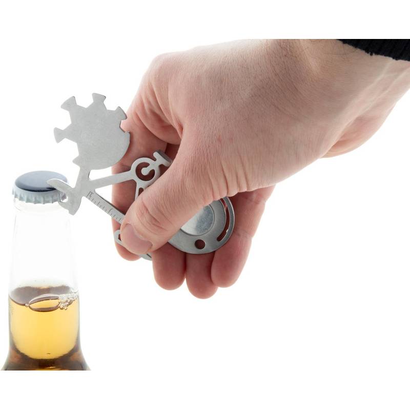 Coppi multifunkční nářadí na kolo, šedá stříbrná Coppi multifunkční nářadí na kolo, šedá stříbrná