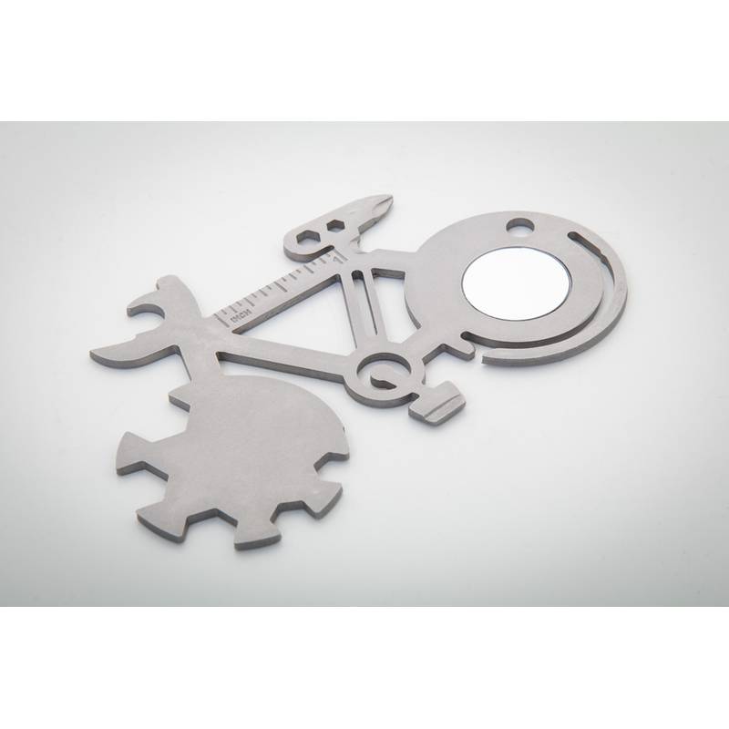 Coppi multifunkční nářadí na kolo, šedá stříbrná Coppi multifunkční nářadí na kolo, šedá stříbrná