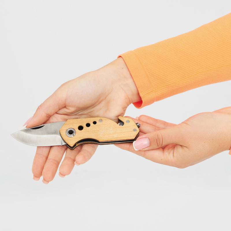 Kapesní nůž BAMBOO HIT, hnědá Kapesní nůž BAMBOO HIT, hnědá