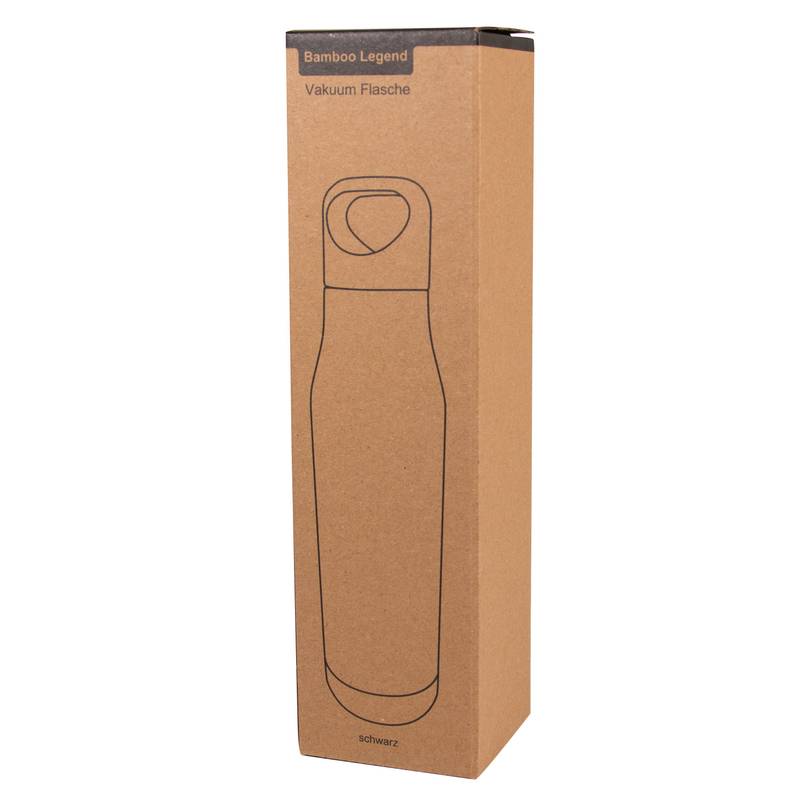 BAMBOO LEGEND vakuová láhev na pití, černá BAMBOO LEGEND vakuová láhev na pití, černá