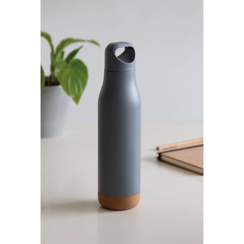 Vákuová fľaša na pitie CORKY LEGEND, sivá Vákuová fľaša na pitie CORKY LEGEND, sivá