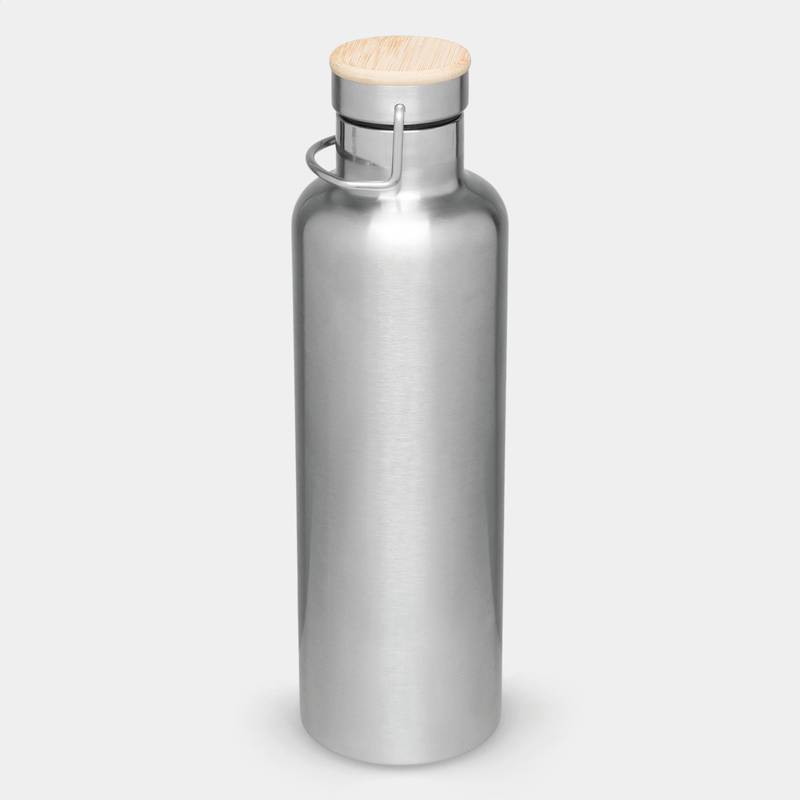 Izolovaná láhev na pití JUMBO MILITARY, šedá stříbrná Izolovaná láhev na pití JUMBO MILITARY, šedá stříbrná