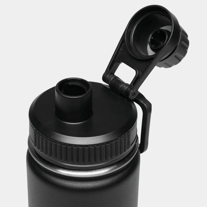 Izolovaná láhev na pití ARMY STYLE, černá Izolovaná láhev na pití ARMY STYLE, černá