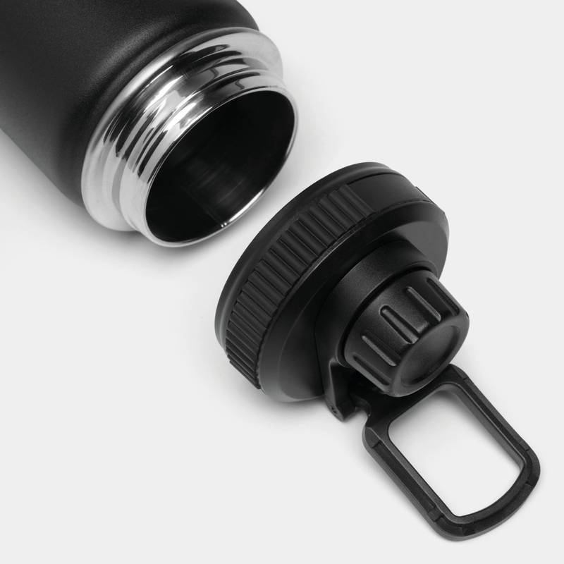 Izolovaná láhev na pití ARMY STYLE, černá Izolovaná láhev na pití ARMY STYLE, černá