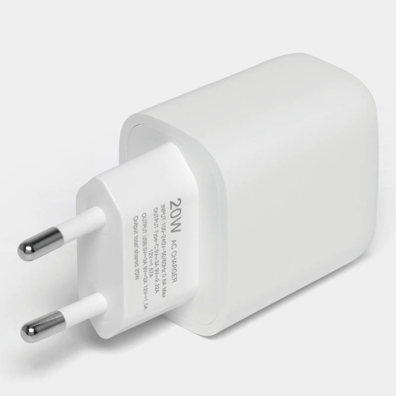 Zásuvný napájací zdroj USB adaptéra ENDLESS POWER, biela Zásuvný napájací zdroj USB adaptéra ENDLESS POWER, biela