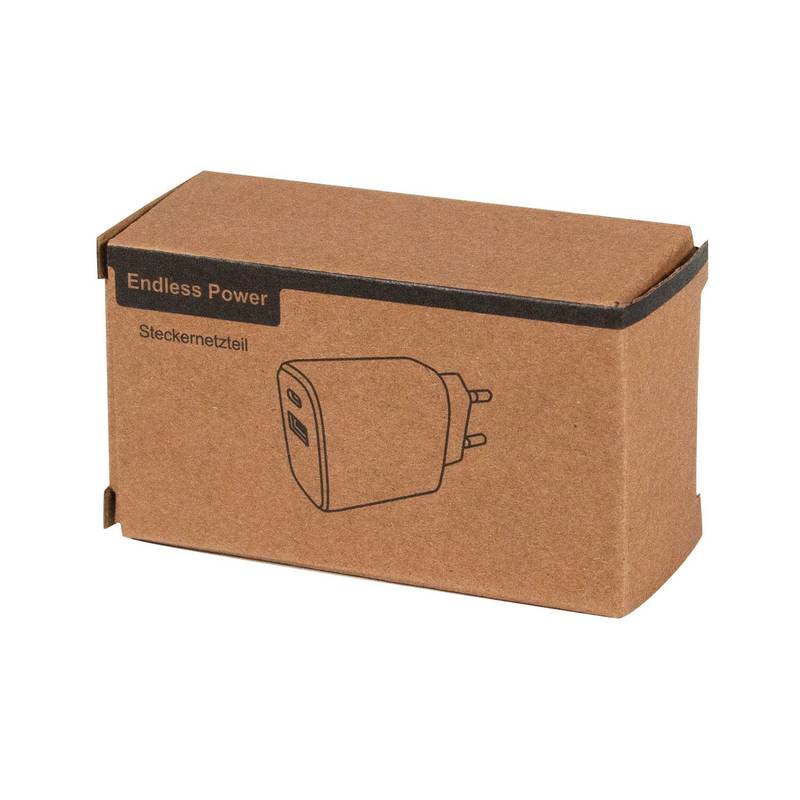 Zásuvný napájací zdroj USB adaptéra ENDLESS POWER, biela Zásuvný napájací zdroj USB adaptéra ENDLESS POWER, biela