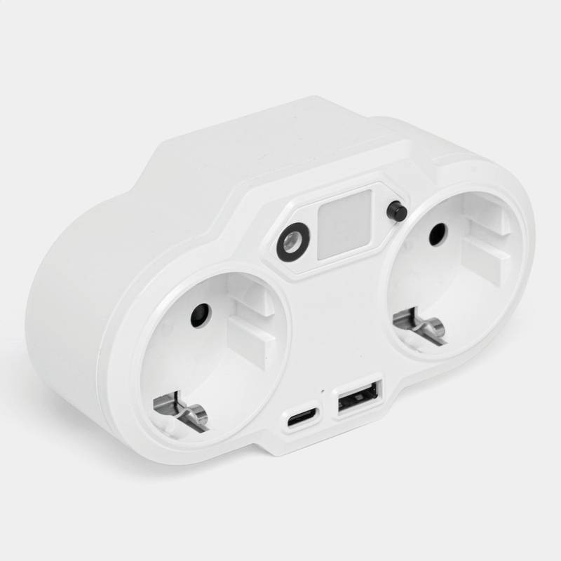 Zásuvný napájecí zdroj USB s nočním světlem ENDLESS POWER NIGHT, bílá Zásuvný napájecí zdroj USB s nočním světlem ENDLESS POWER NIGHT, bílá