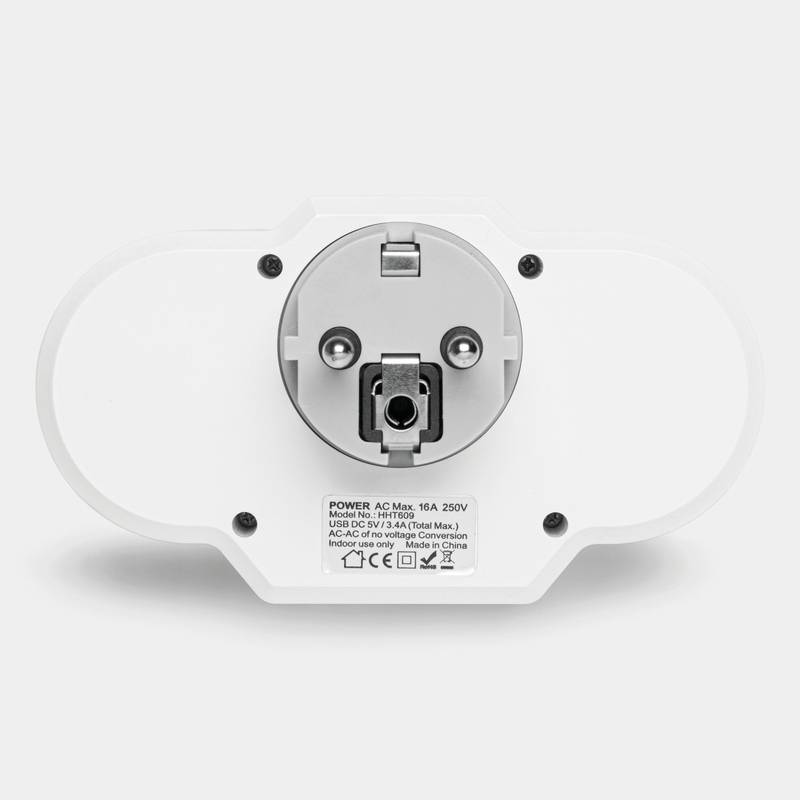 Zásuvný napájecí zdroj USB s nočním světlem ENDLESS POWER NIGHT, bílá Zásuvný napájecí zdroj USB s nočním světlem ENDLESS POWER NIGHT, bílá