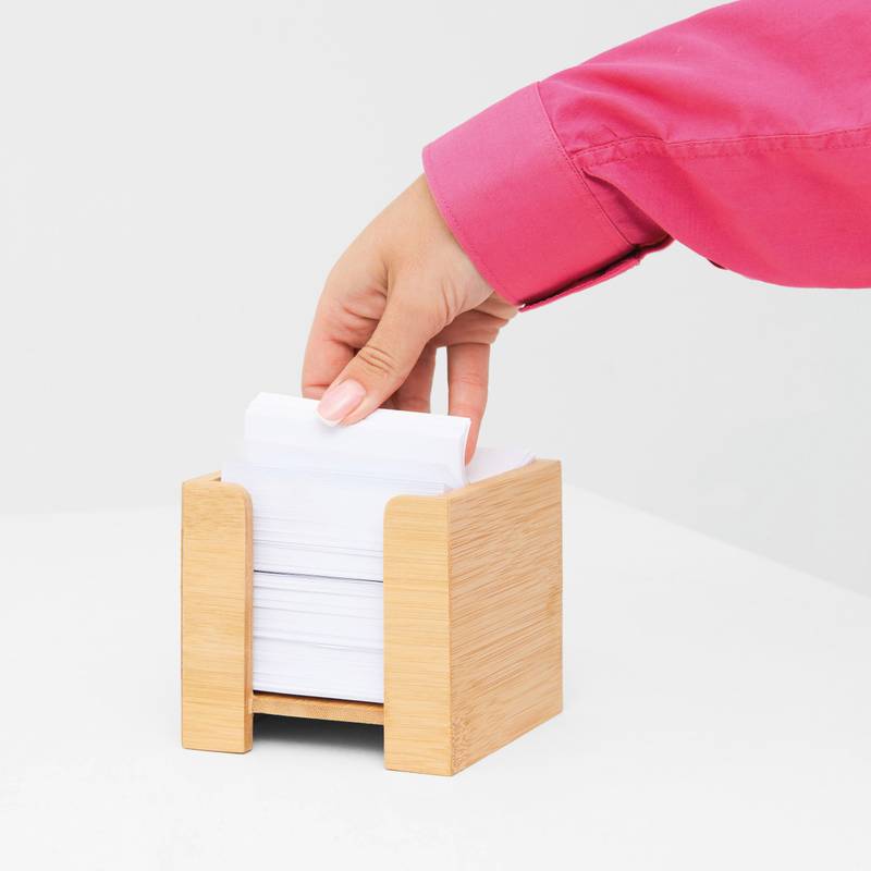 Memo kocka NEVER FORGET BAMBOO, hnedá Memo kocka NEVER FORGET BAMBOO, hnedá