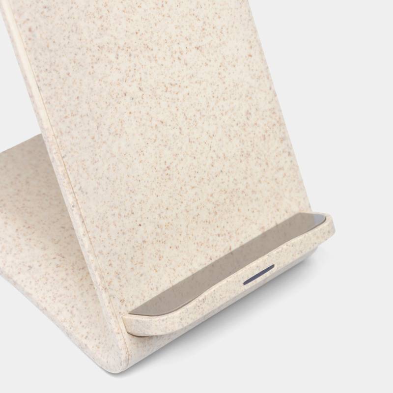 Bezdrôtová nabíjacia stanica INDUCTIVE, hnedá béžová Bezdrôtová nabíjacia stanica INDUCTIVE, hnedá béžová