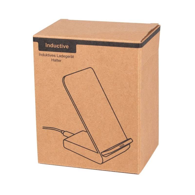 Bezdrôtová nabíjacia stanica INDUCTIVE, hnedá béžová Bezdrôtová nabíjacia stanica INDUCTIVE, hnedá béžová