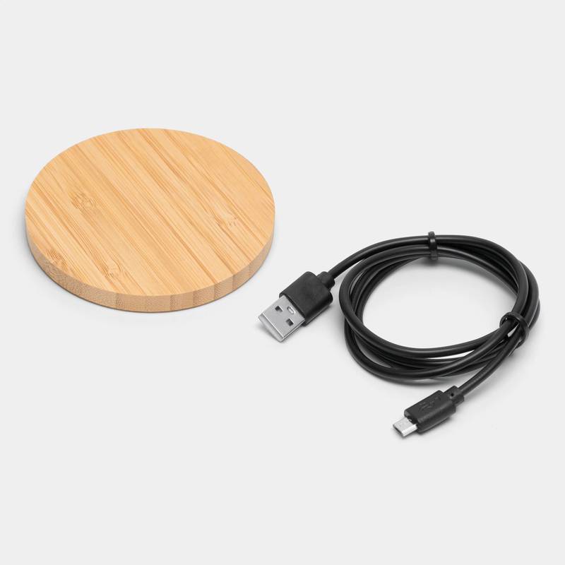 Bezdrátová nabíjecí stanice POWER PLATE, hnědá Bezdrátová nabíjecí stanice POWER PLATE, hnědá