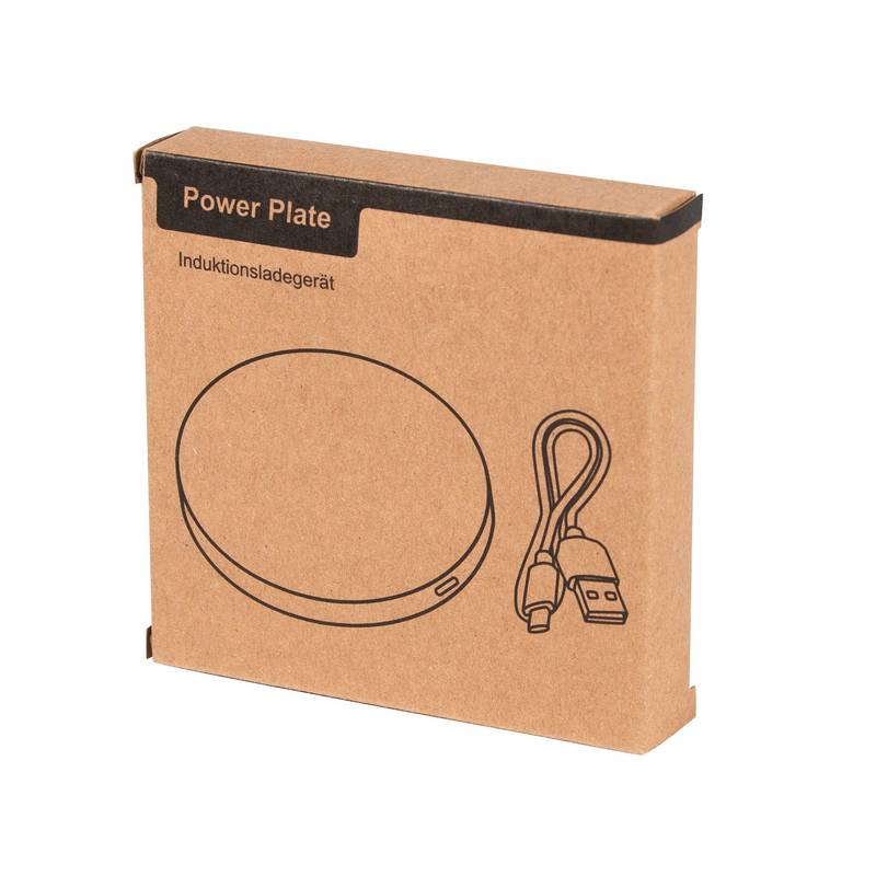 Bezdrôtová nabíjacia stanica POWER PLATE, hnedá Bezdrôtová nabíjacia stanica POWER PLATE, hnedá