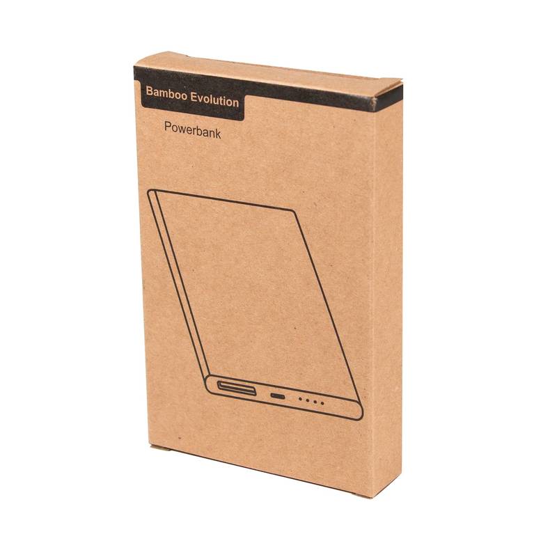 Powerbanka BAMBOO EVOLUTION, hnedá Powerbanka BAMBOO EVOLUTION, hnedá
