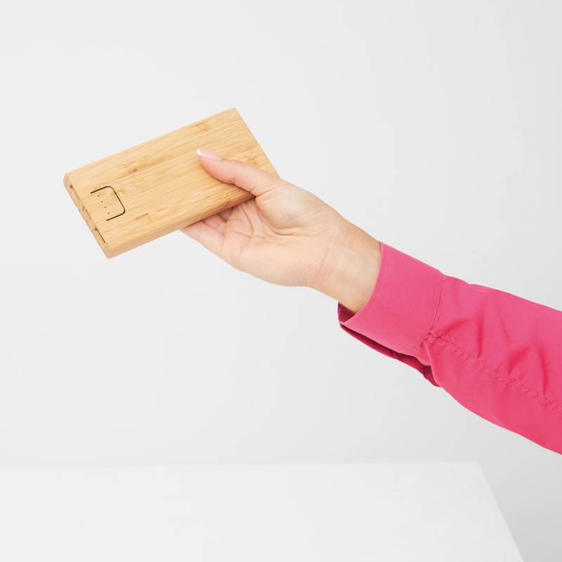 Powerbanka BAMBOO ENERGY, hnedá Powerbanka BAMBOO ENERGY, hnedá