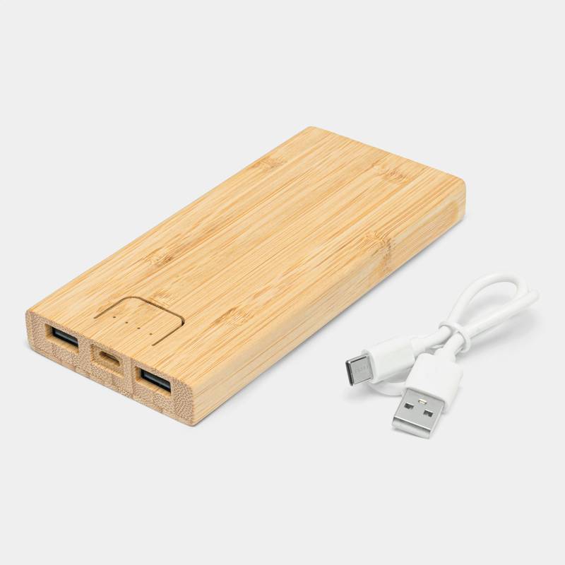 Powerbanka BAMBOO ENERGY, hnedá Powerbanka BAMBOO ENERGY, hnedá