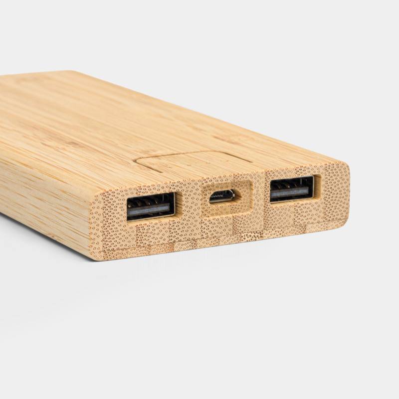 Powerbanka BAMBOO ENERGY, hnedá Powerbanka BAMBOO ENERGY, hnedá