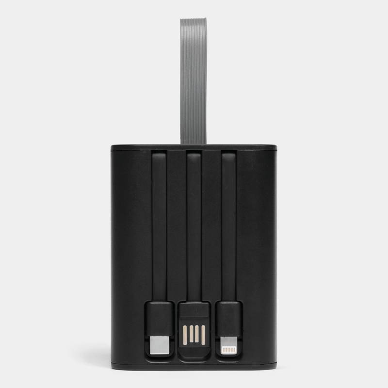 Powerbanka / svietidlo OPEN SOURCE, čierna - transparentná Powerbanka / svietidlo OPEN SOURCE, čierna - transparentná