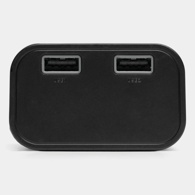 Powerbanka / svietidlo OPEN SOURCE, čierna - transparentná Powerbanka / svietidlo OPEN SOURCE, čierna - transparentná