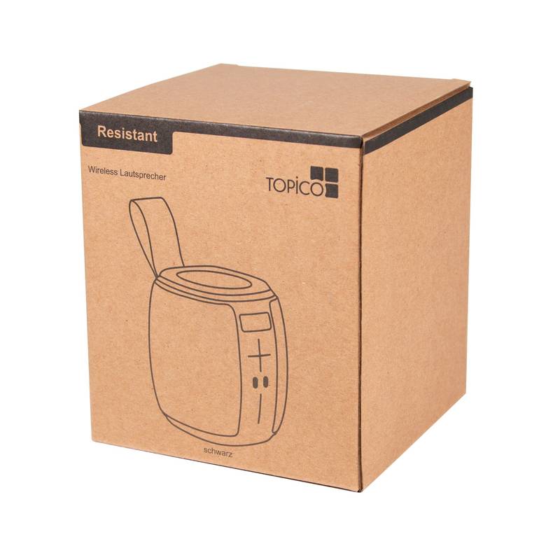 Bezdrátový reproduktor RESISTANT, černá Bezdrátový reproduktor RESISTANT, černá