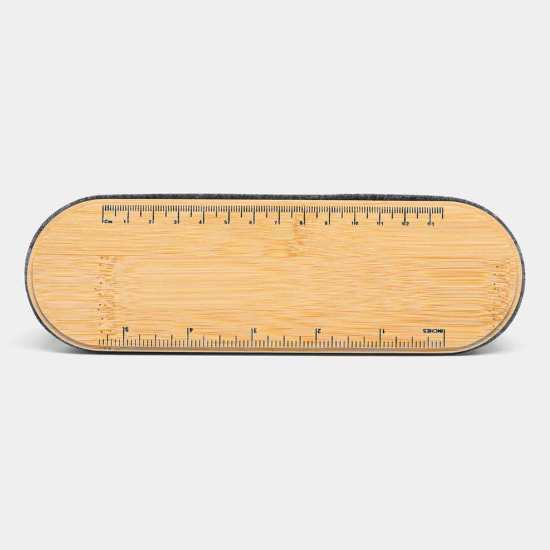 Pouzdro na tužky PEN STORE, hnědá - šedá Pouzdro na tužky PEN STORE, hnědá - šedá