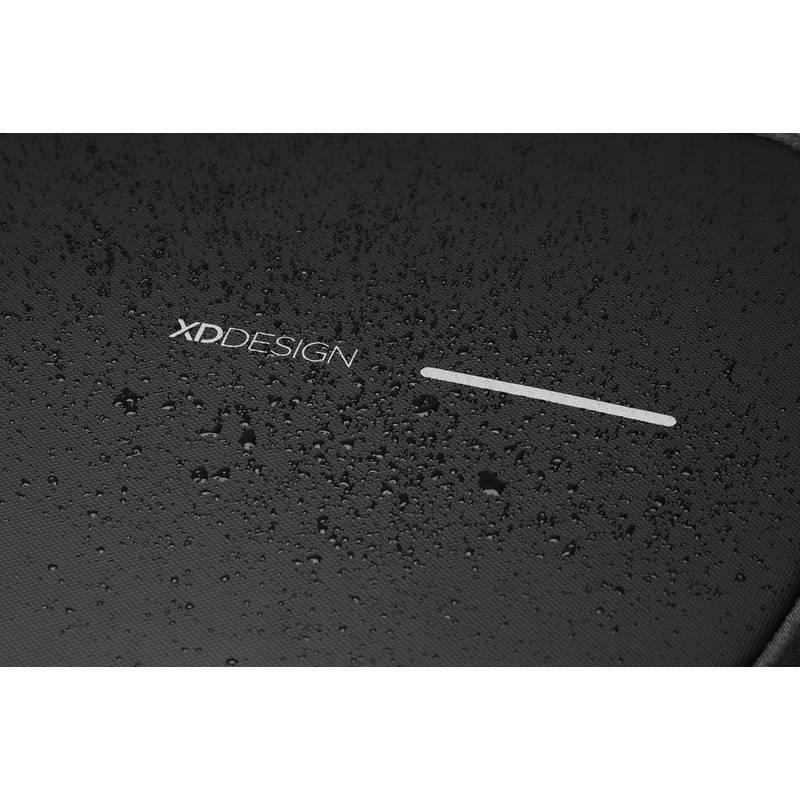 Nedobytný batoh Bobby Edge, čierna Nedobytný batoh Bobby Edge, čierna