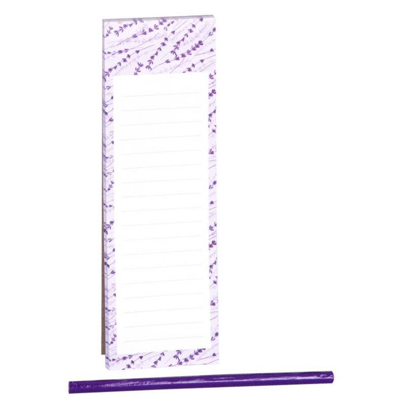 Magnetický blok 7,5 x 24 cm s tužkou 60l. MIX Magnetický blok 7,5 x 24 cm s tužkou 60l. MIX