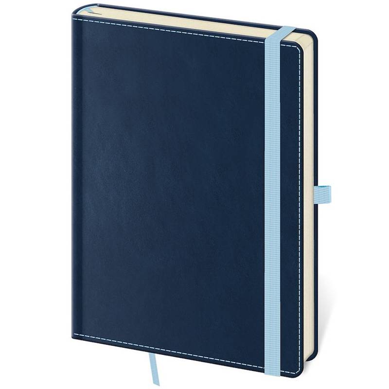 Zápisník Double Blue - tečkovaný L Zápisník Double Blue - tečkovaný L